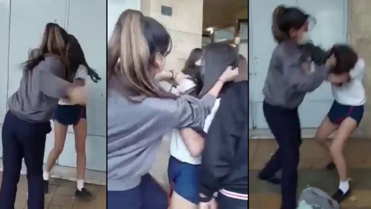 Las peleas entre estudiantes secundarios se repiten en San Juan.