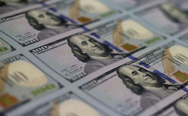 FOTO: Brusca caída del dólar blue este jueves.