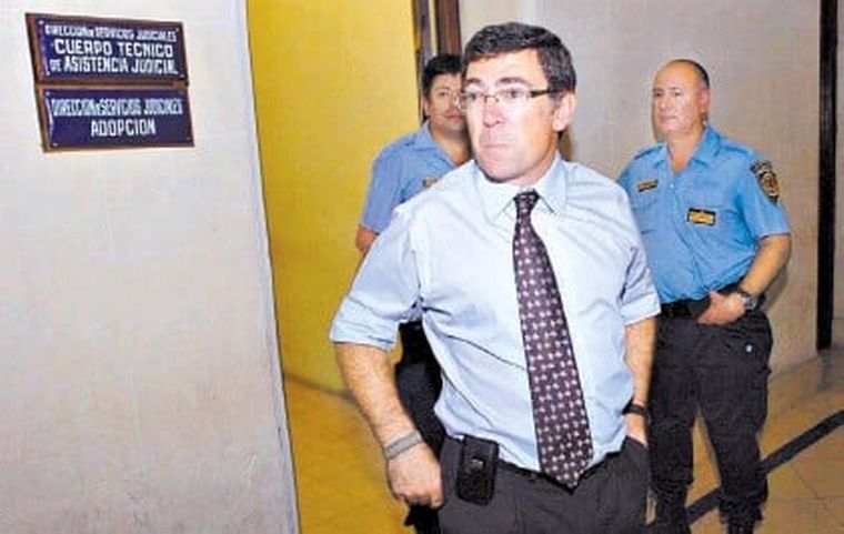FOTO: Caso Dalmasso: Marcelo Macarrón se quebró emocionalmente al declarar.