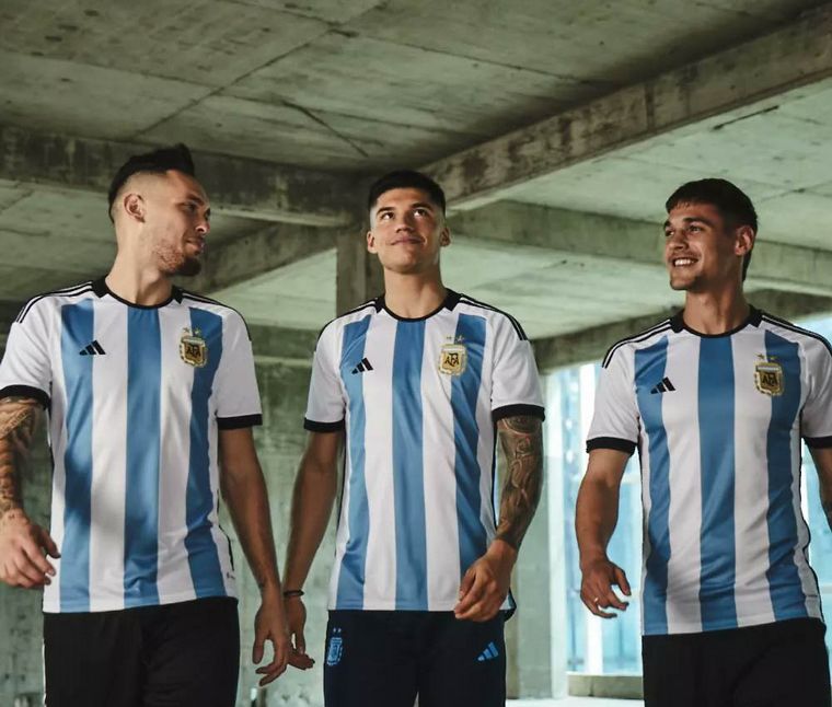 La nueva camiseta de la Selección para el Mundial de Qatar.