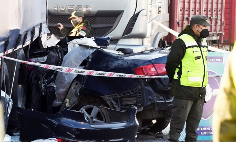 El mensaje de la joven muerta en Panamericana: