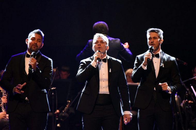 Destino San Javier se hizo presente en el espectáculo.