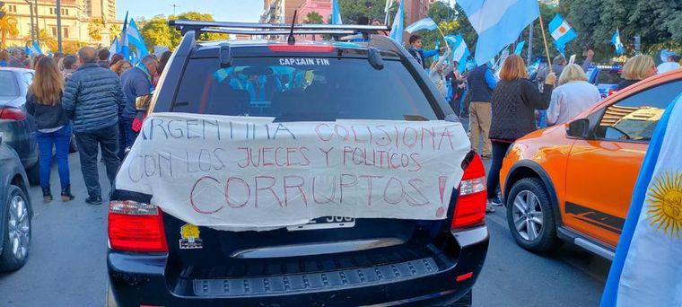 Marchas en Córdoba contra el Gobierno nacional.