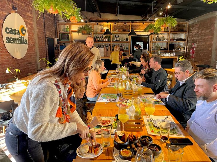 Iliana Calabró, en Casa Semilla.