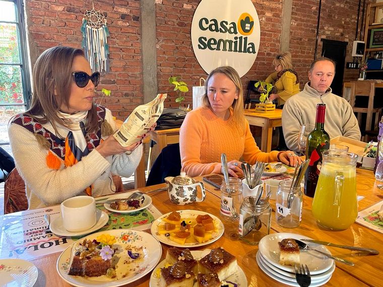 Iliana Calabró, en Casa Semilla.