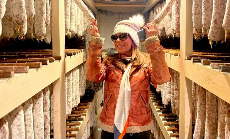 Iliana Calabró en Rosel, una finca familiar para visitar en Colonia Caroya.