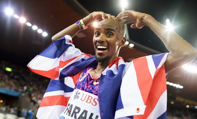 FOTO: Mo Farah es una leyenda del atletismo en Reino Unido.