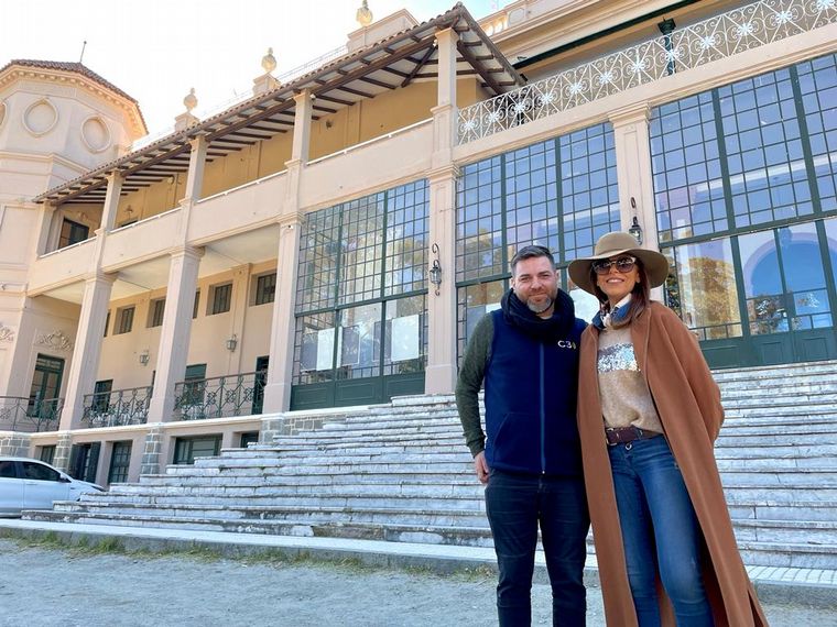 Cadena 3 recorrió junto a Iliana Calabró el Hotel Edén de La Falda.