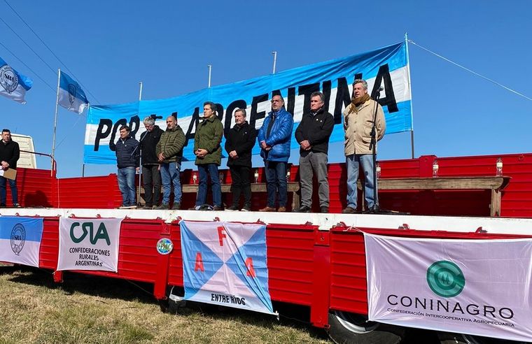 La Mesa de Enlace se congregó en Gualeguaychú.