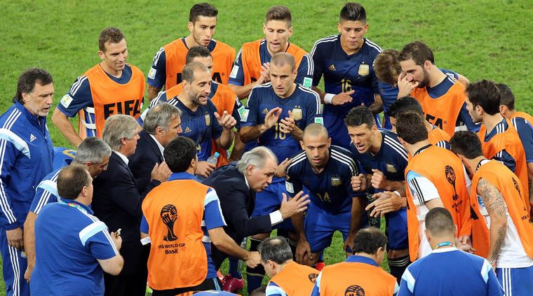 FOTO: Claudio Gugnali recordó la final Argentina - Alemania, 8 años después en Estadio 3. 