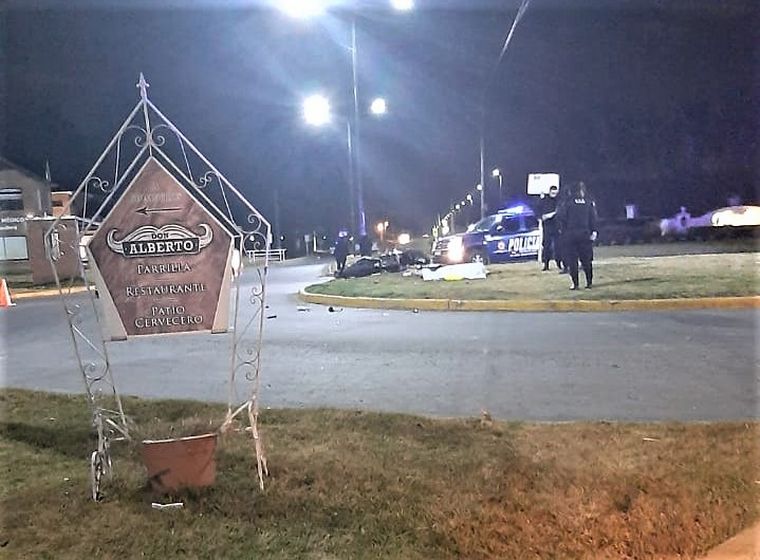 Un hombre murió en un accidente de tránsito en Funes.