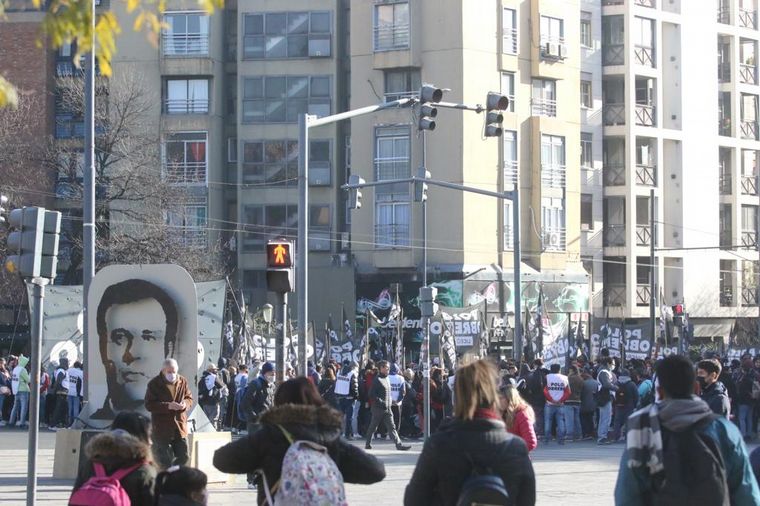 FOTO: Caos en el Centro de Córdoba por marcha del Polo Obrero.