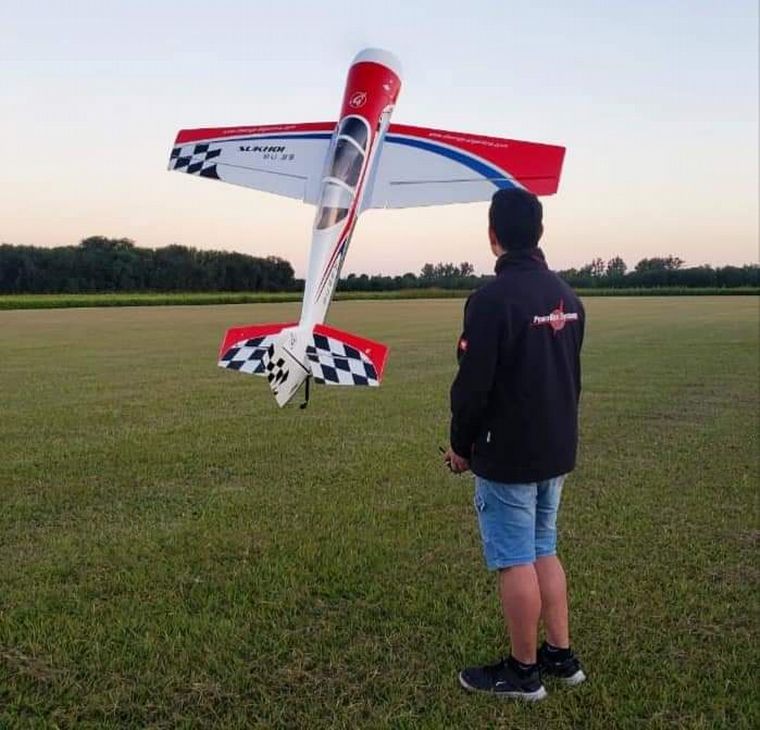 Aeromodelismo en Docta, una opción para disfrutar el domingo.