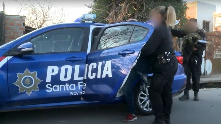 Detuvieron a una vendedora de droga en Rosario.