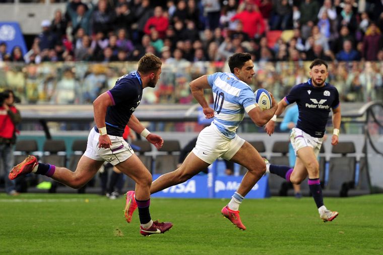 Los Pumas se impusieron en Santiago del Estero a Escocia de forma agónica.