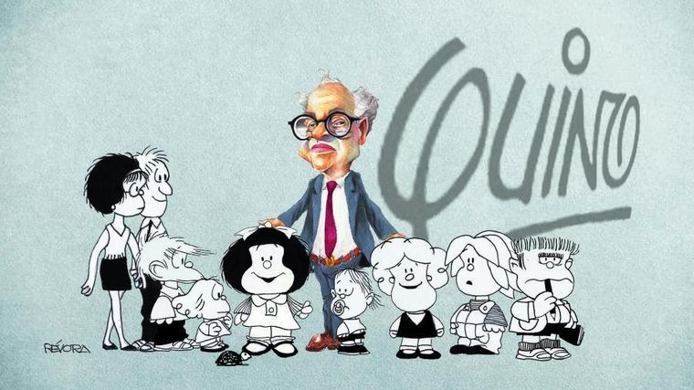 Quino, el artista que vivirá por siempre en los personajes de Mafalda