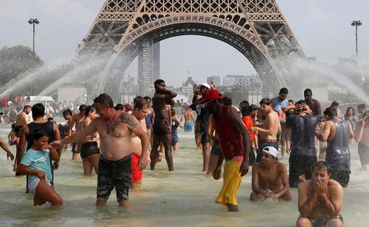 FOTO: La ola de calor golpea a Europa (Foto: EFE)