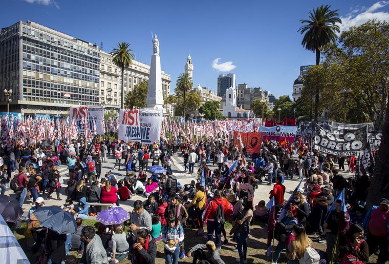 FOTO: Previo a una jornada de protestas, el Gobierno ratificó la no apertura de más planes.