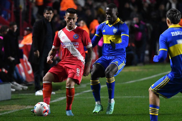 Carabajal abrió el marcador para 