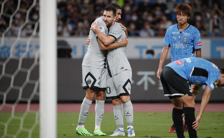 Messi, con la nueva casaca del PSG.