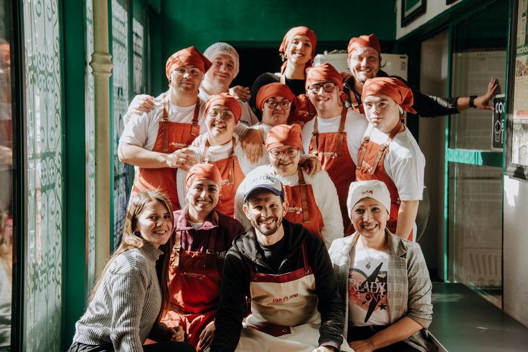 Masamano,Fundación Empate y Pan Plano en el Día del Amigo