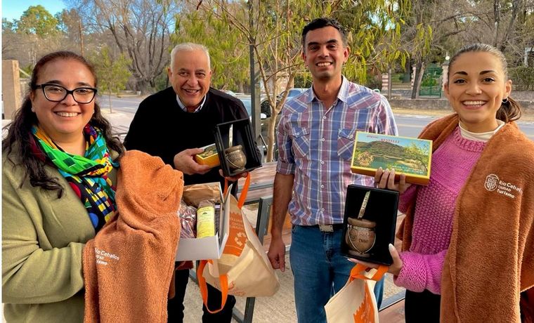 Así se disfruta una auténtica merienda campestre en Amazonia.