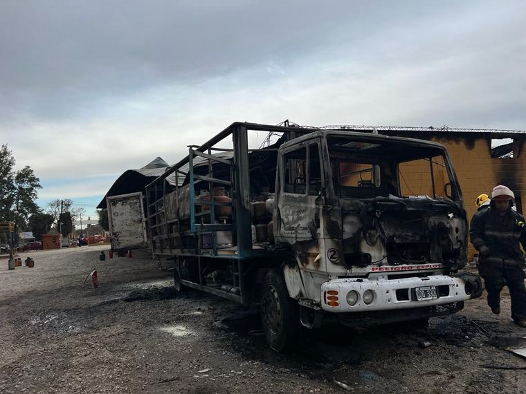 Explosión en una envasadora de gas en Córdoba