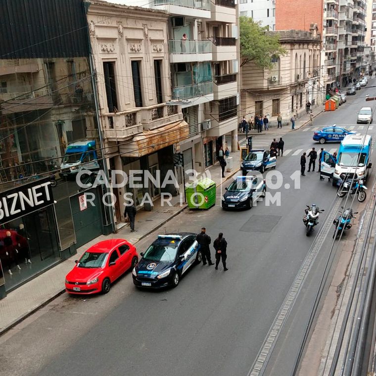 Tiroteo en un comercio dejó dos heridos en el microcentro