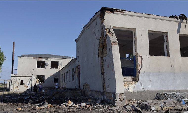  Ucrania denuncia que misiles rusos impactaron contra el puerto de Odesa (Foto: AFP).