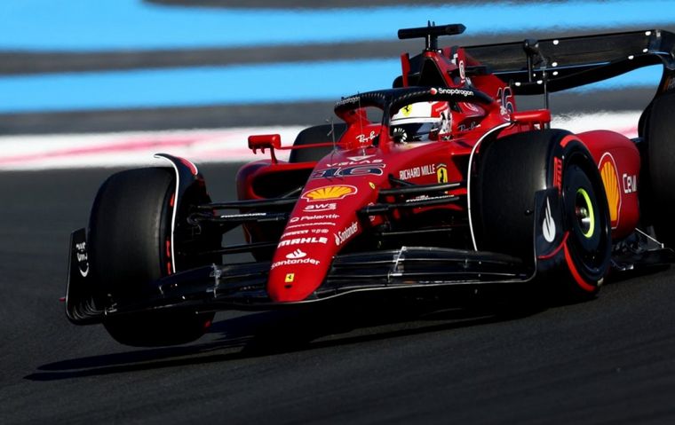 Leclerc, remolcado por Sainz, venció a Verstappen en la Qualy de Paul Ricard