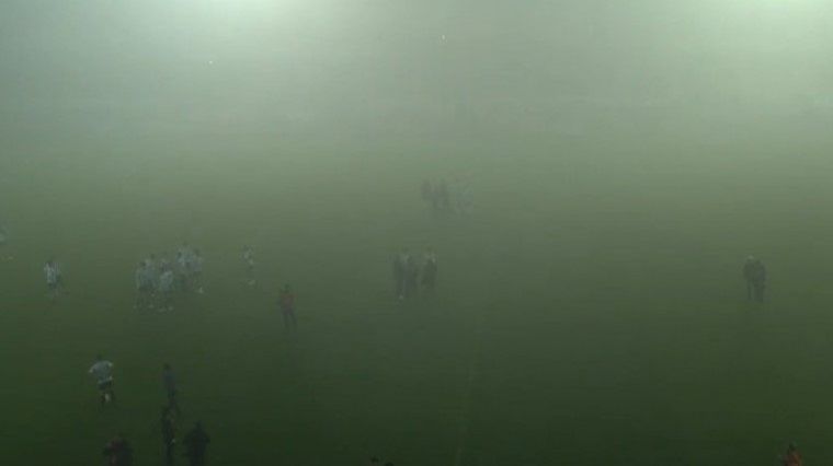 El partido entre Belgrano y Quilmes suspendido por neblina.