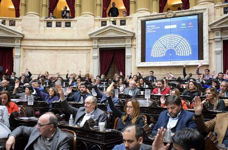 Diputados del Frente de Todos hablaron de 