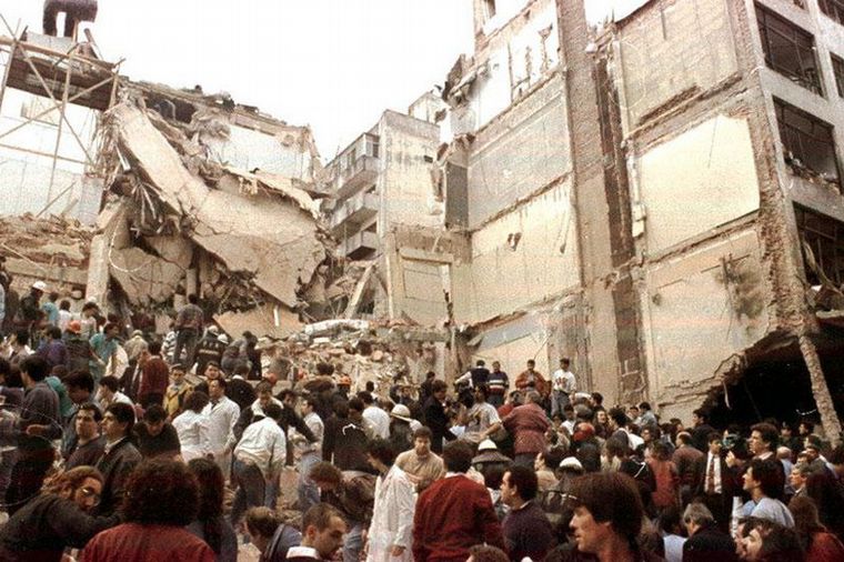 FOTO: El atentado a la AMIA causó la muerte de 85 personas en 1994.