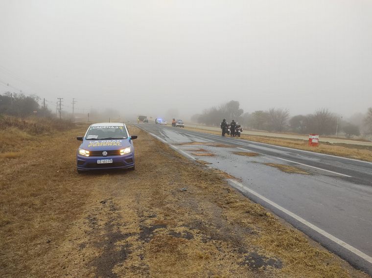 El choque dejó tres heridos.