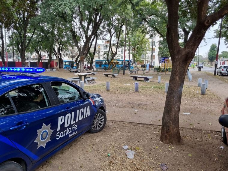 Escena de terror: el lugar en el que balearon a la bailarina y mataron a su madre.