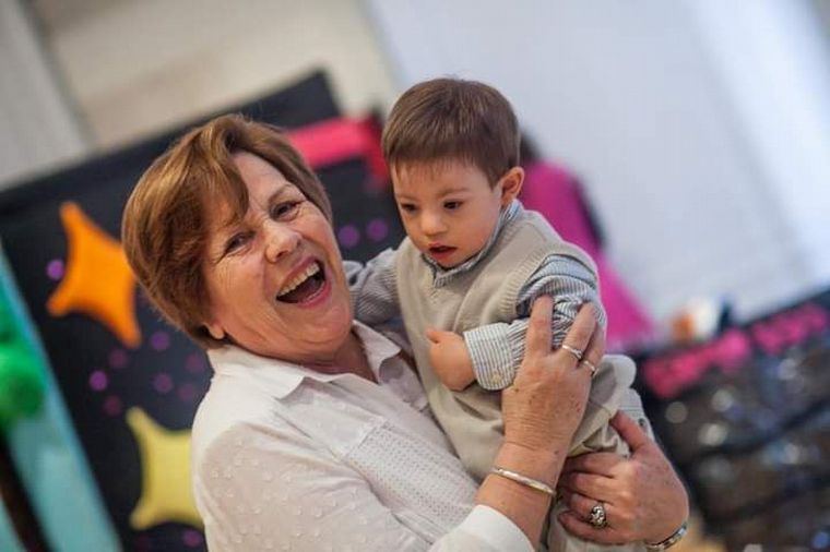 FOTO: Mirtha y su nieto Juan María
