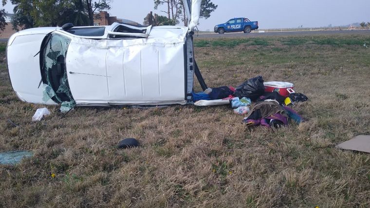 Fatal siniestro entre camión y utilitario en ruta 34, a la altura de Cañada Rosquin.