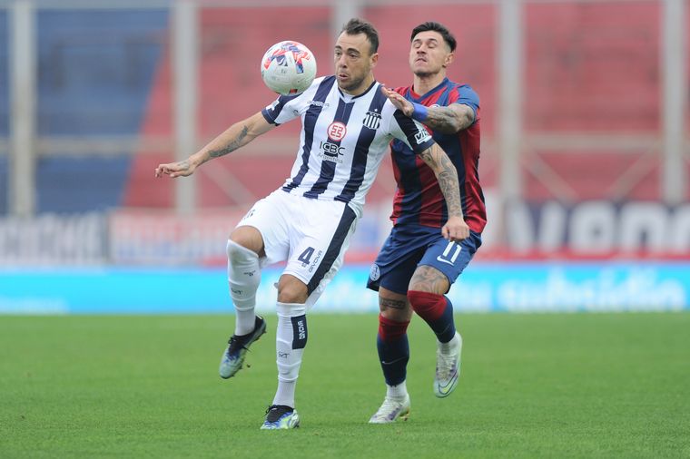 Matías Catalán, autor de la apertura del marcador.