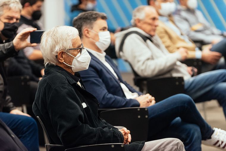 Oreste Berta, Pablo Sibilla y Juan María Traverso.