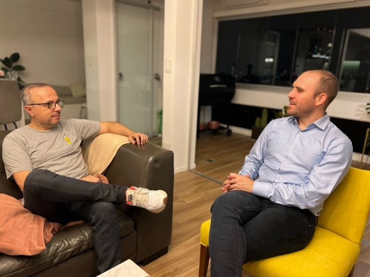FOTO: Guzmán se reunió el martes con el CEO de Syngenta.