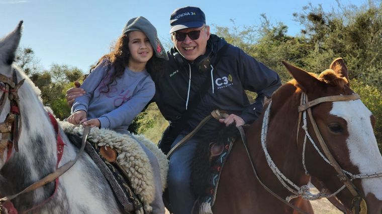 FOTO: Una aventura rural y a caballo en Miramar de Ansenuza