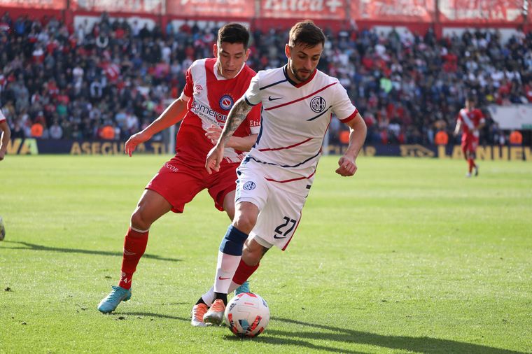 FOTO: San Lorenzo se impuso 1-0 sobre Argentinos en La Paternal.