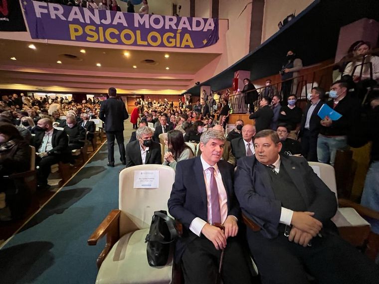 Jhon Boretto asumió como rector de la UNC.