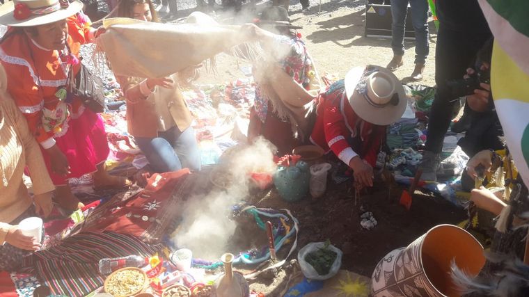 En Salta se multiplicaron los rituales a la Pachamama