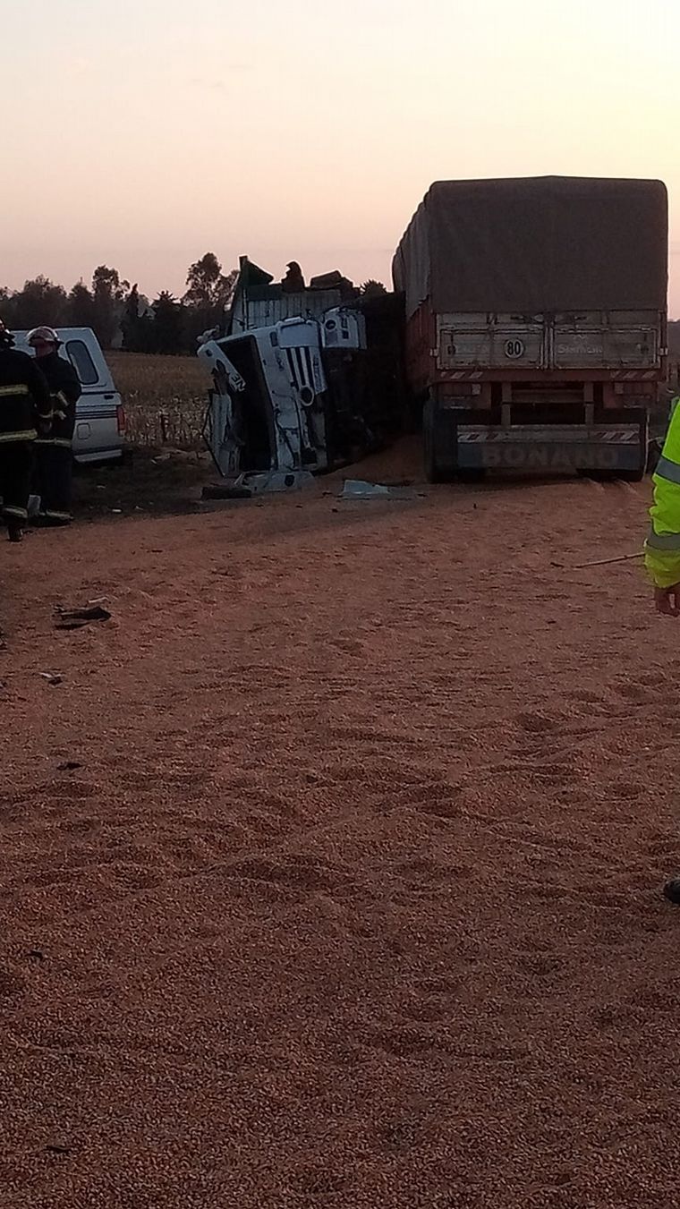 Tres accidentes en rutas de Córdoba dejaron varios heridos.