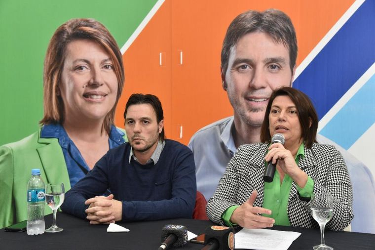 FOTO: Verónica Crescente, candidata opositora en Marcos Juárez.