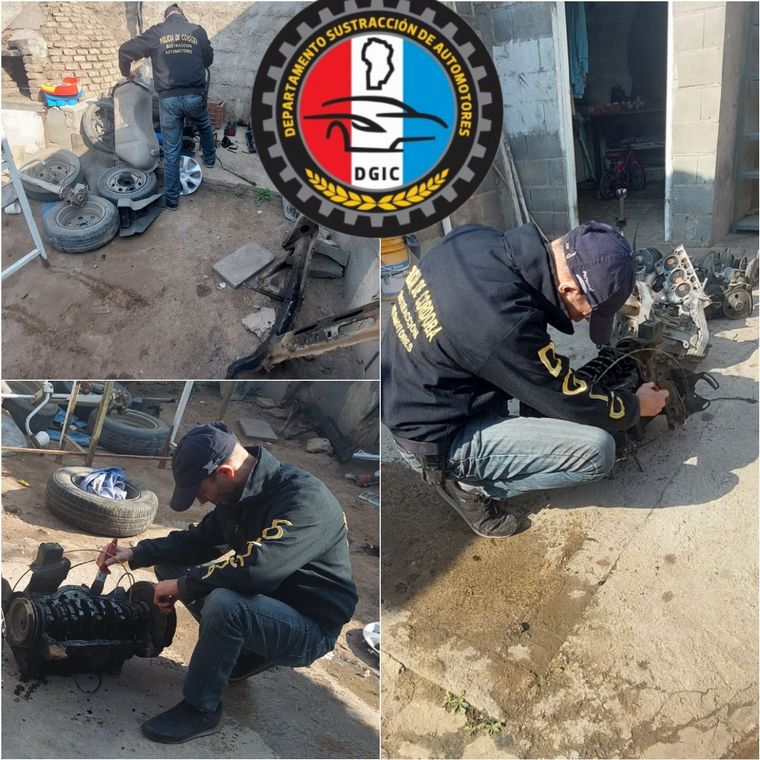 Megaoperativo por el  robo de autos en Córdoba