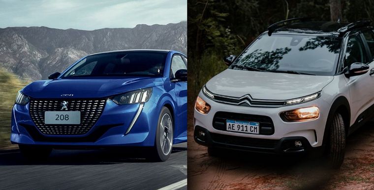 FOTO: Peugeot y Citroën, las marcas que más crecieron en ventas en Argentina.