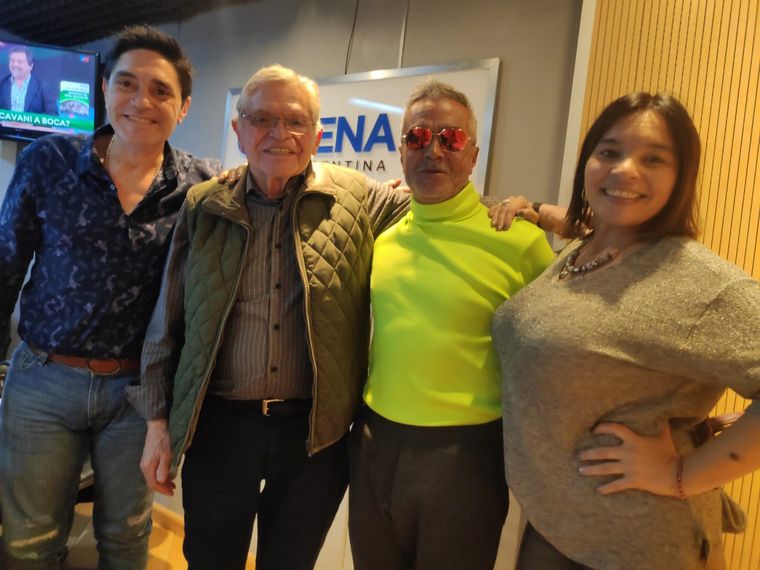 Wilkins visitó los estudios de Cadena 3.