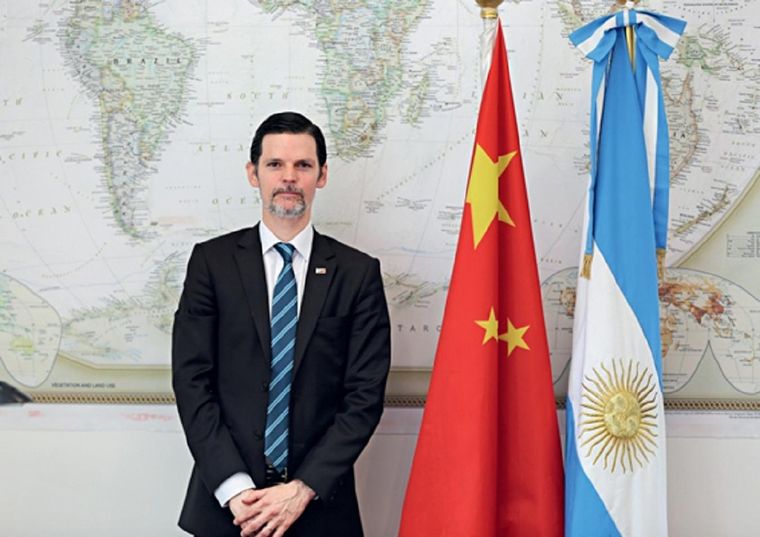 FOTO: Sabino Vaca Narvaja, embajador argentino en el gigante asiático. 